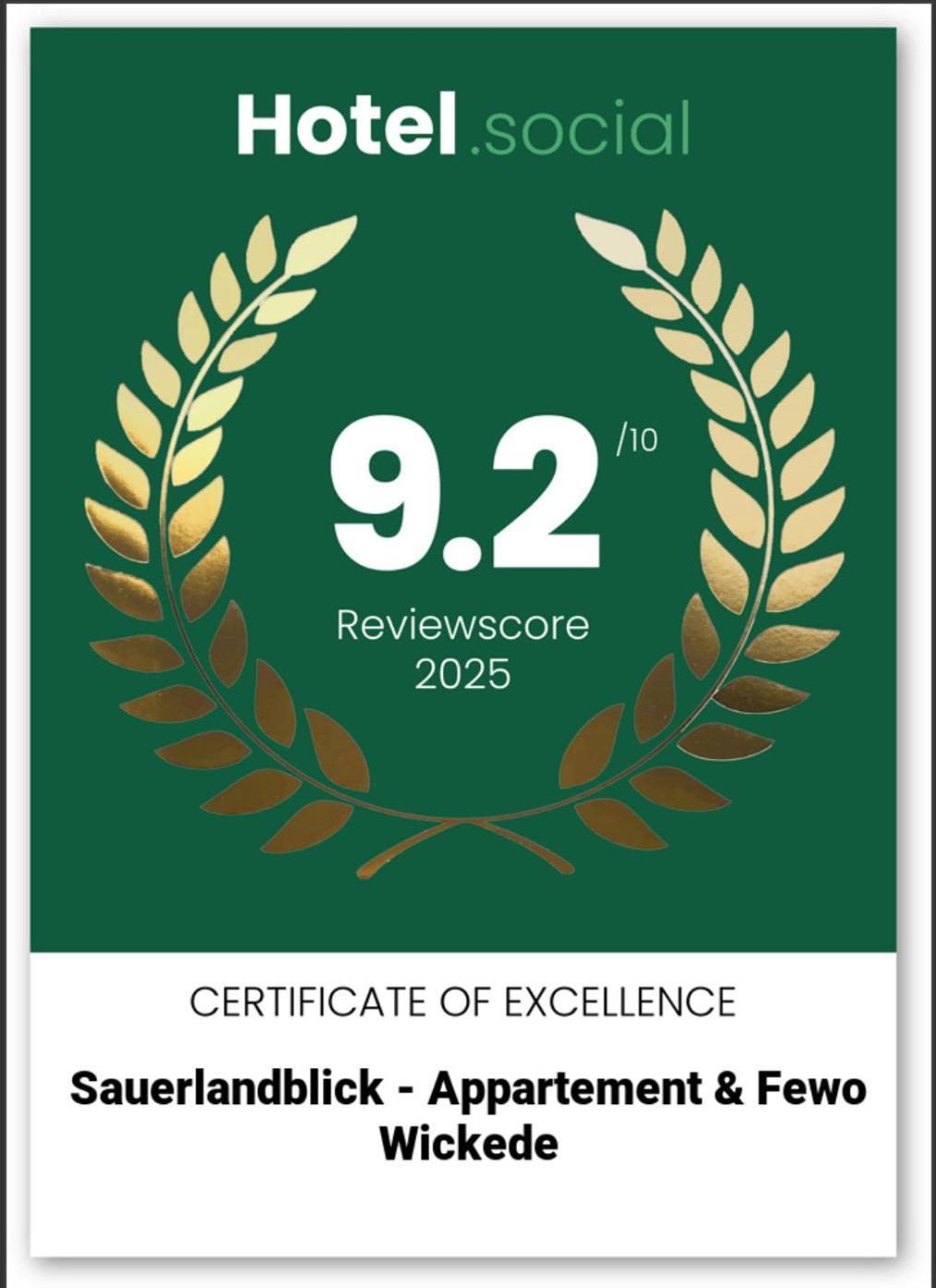 Wickede  Sauerlandblick - Appartement & Fewo Wickede מראה חיצוני תמונה